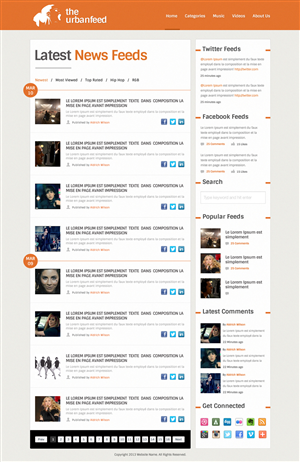 Web Design by OM for FCG Media | Design: #1554712