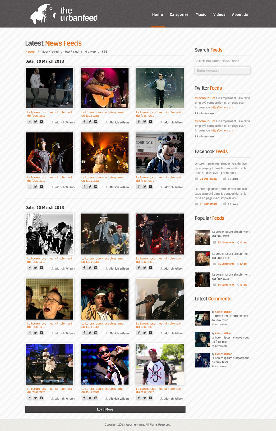 Web Design by OM for FCG Media | Design #1554718