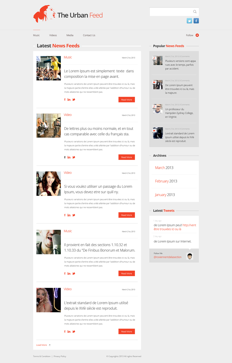Web-Design von OM für FCG Media | Design #1558519