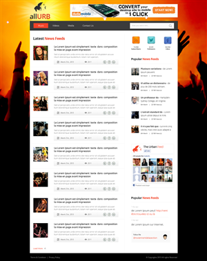 Web Design by OM for FCG Media | Design: #1562397
