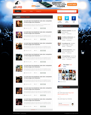 Web Design by OM for FCG Media | Design: #1562399
