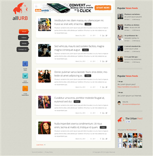 Web Design by OM for FCG Media | Design: #1567165