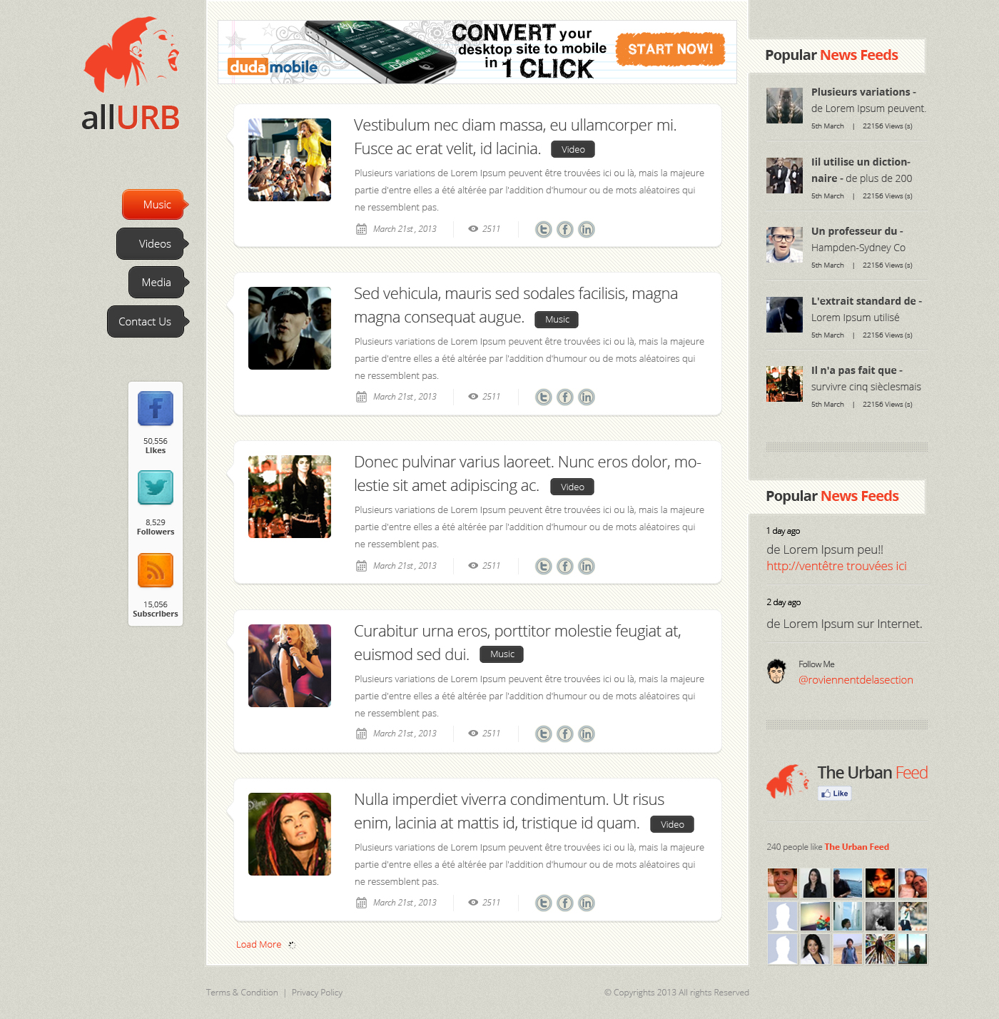 Web Design by OM for FCG Media | Design: #1567170