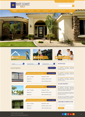 Wordpress Design by pb for this project | Design: #1546066