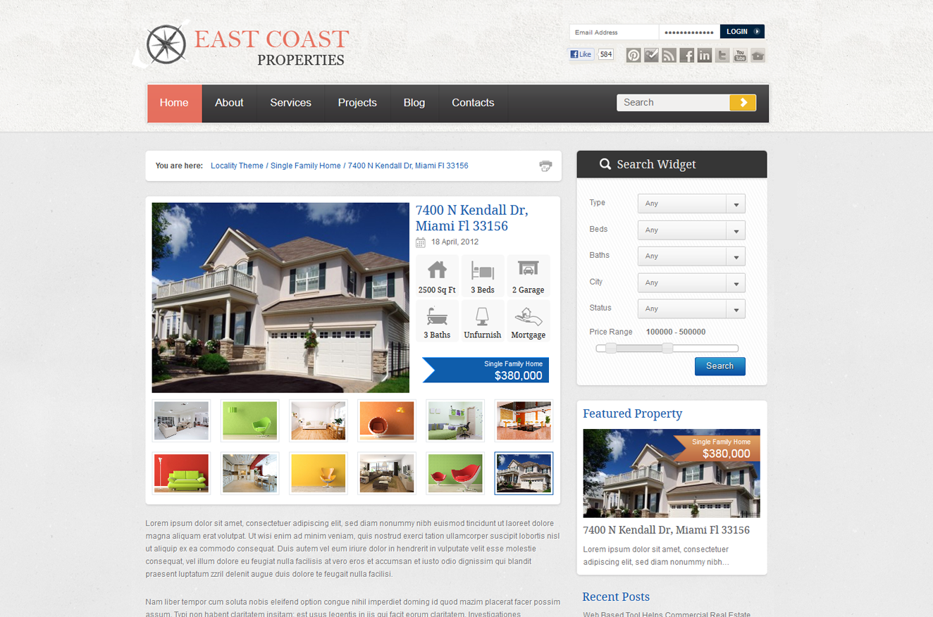 Wordpress Design by HolladayDesign for this project | Design #1573918