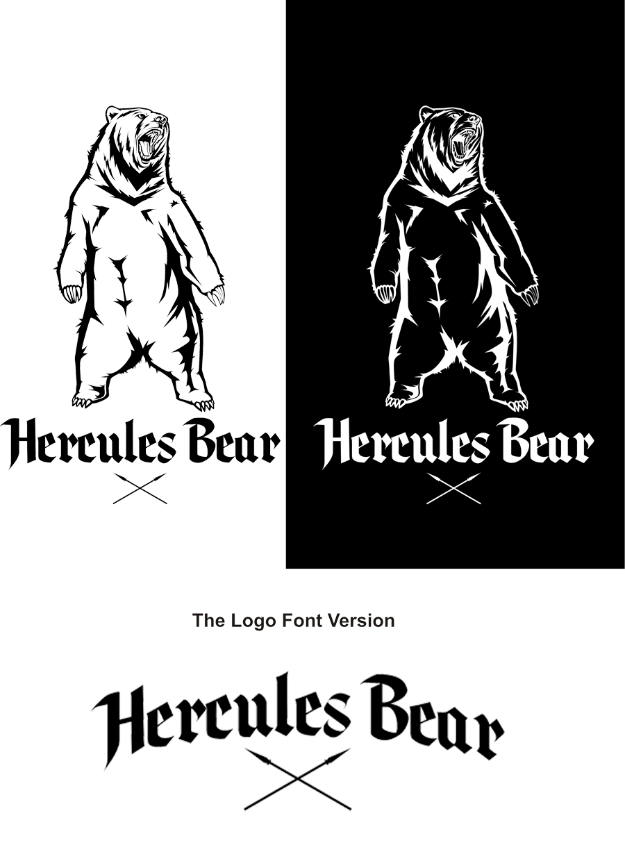 Logo Design by cithuwill for Hercules Bear | Design #5665563