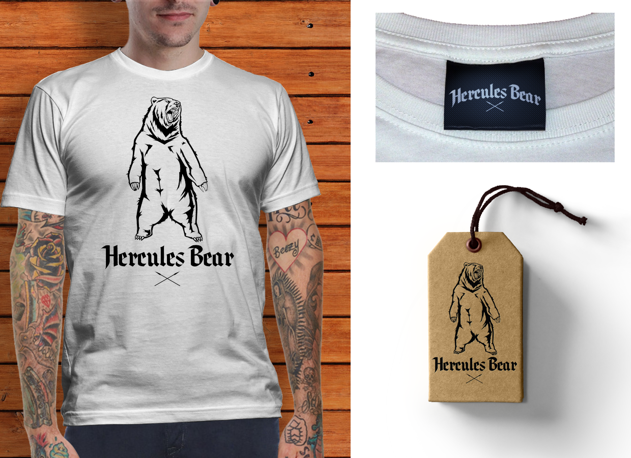Logo Design by cithuwill for Hercules Bear | Design #5665581