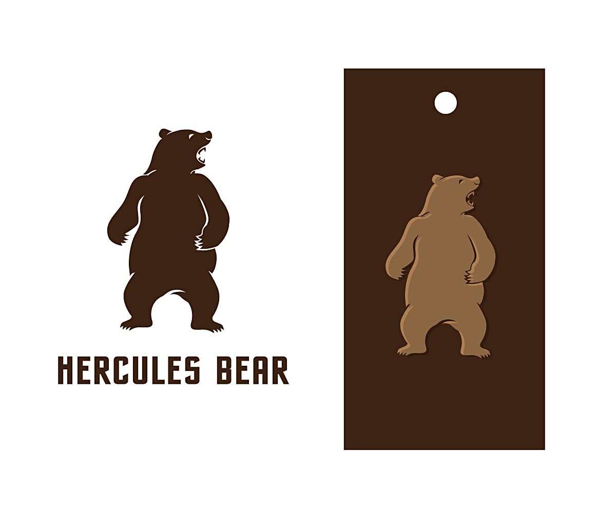 Logo Design by radleon for Hercules Bear | Design #5645004