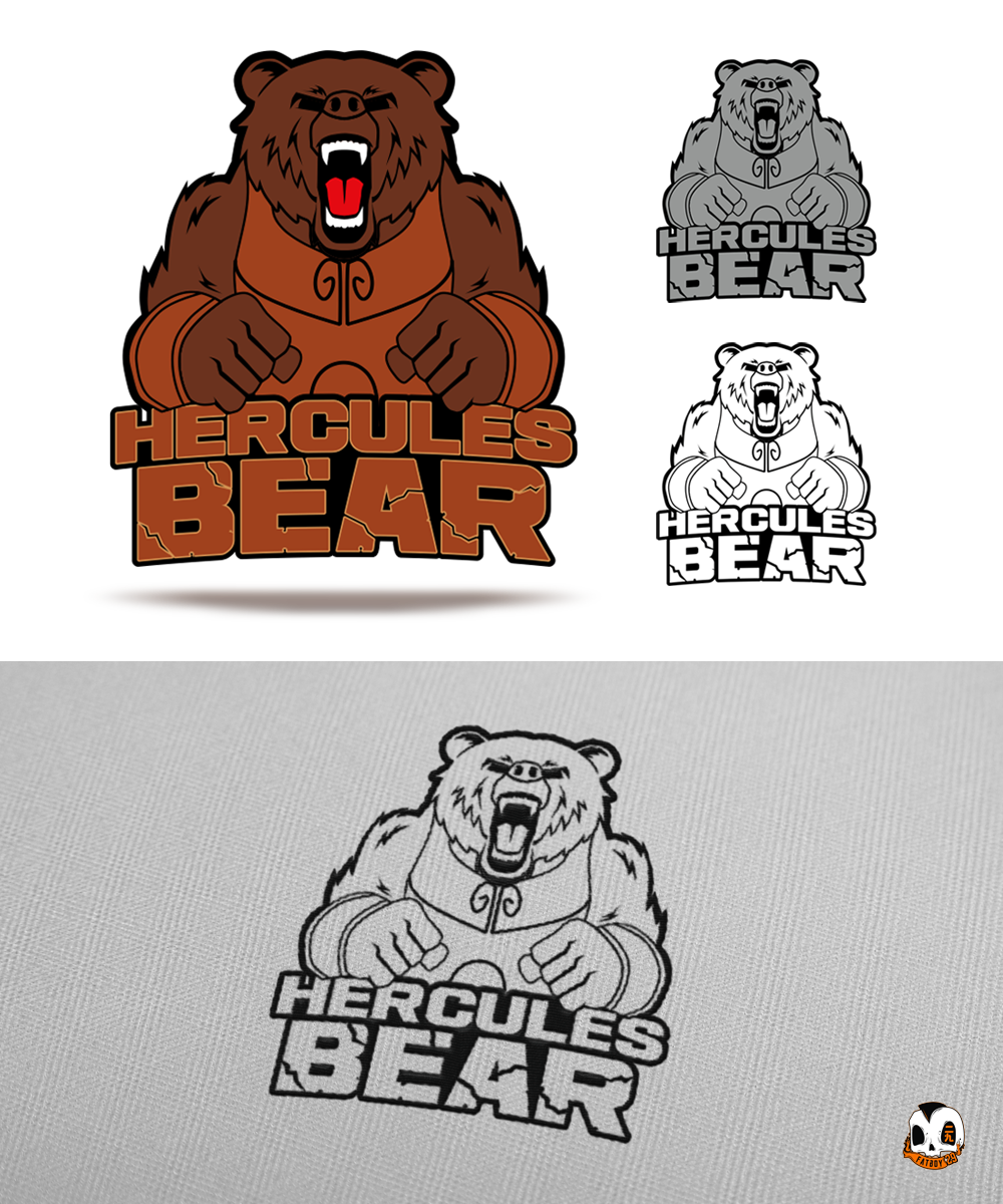 Logo Design by Fatboy Graphic for Hercules Bear | Design #5608394