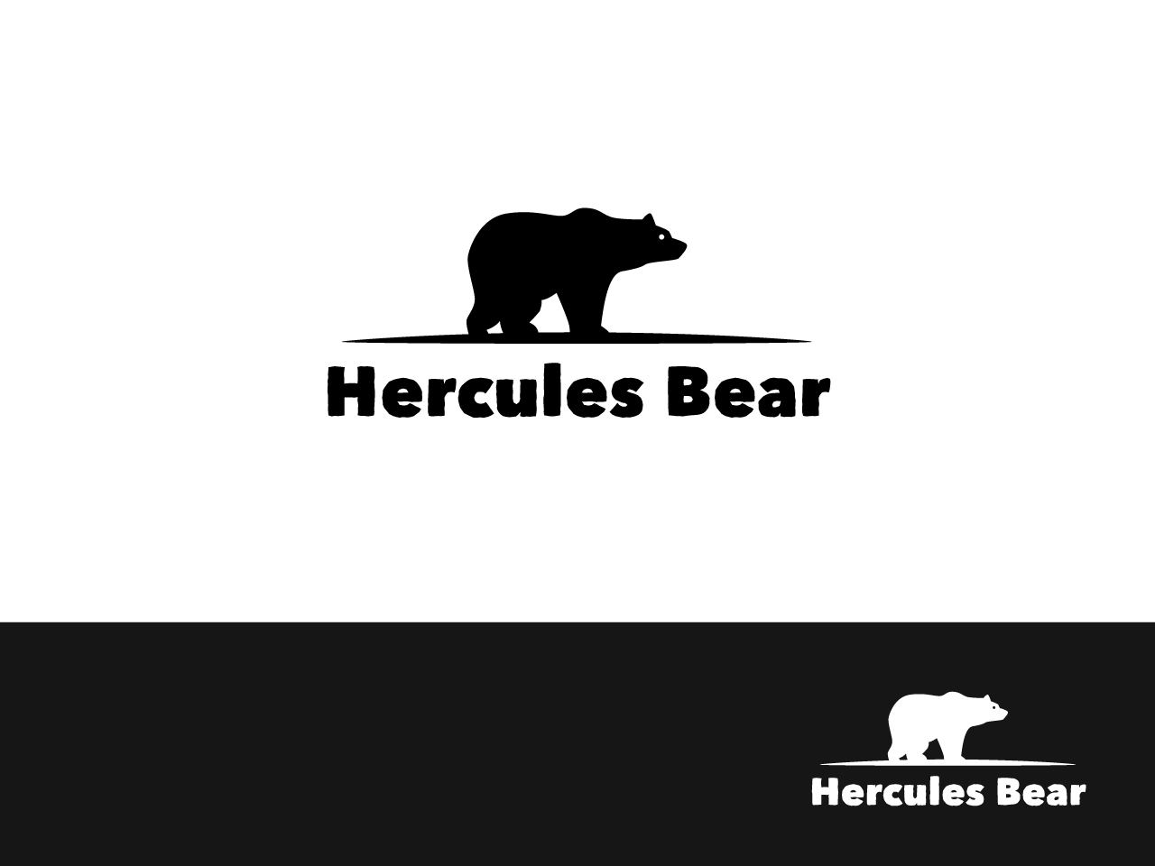 Logo Design by GZ Designs for Hercules Bear | Design #5595601