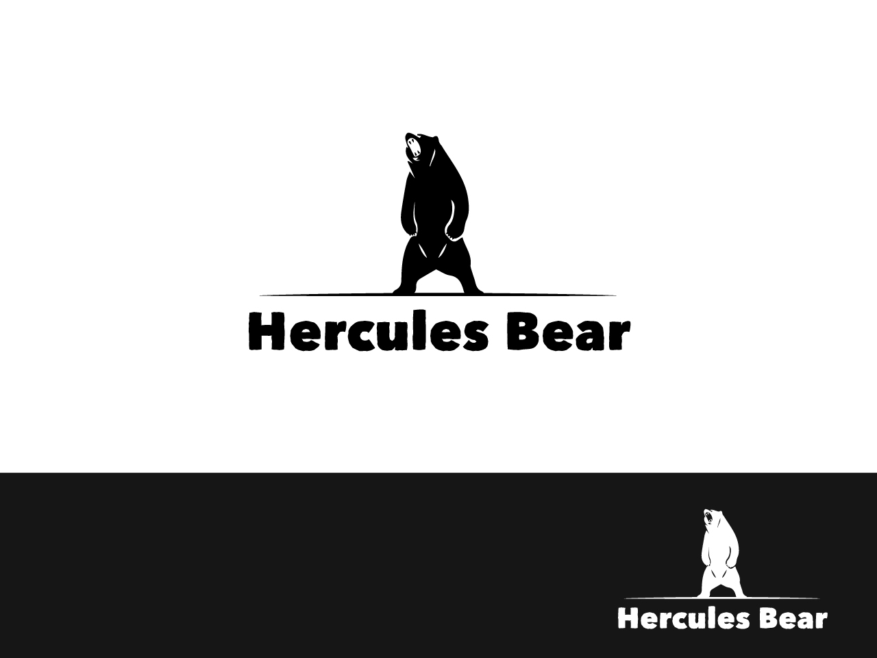 Logo Design by GZ Designs for Hercules Bear | Design #5621455