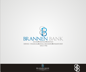 Logo Design by T I K H E - L M W for Brannen Bank | Design: #5580526