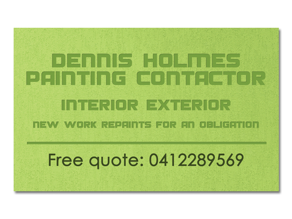 Business Card Design by Latest Design Ideas for dbholmes@optusnet.com.au | Design #1537747