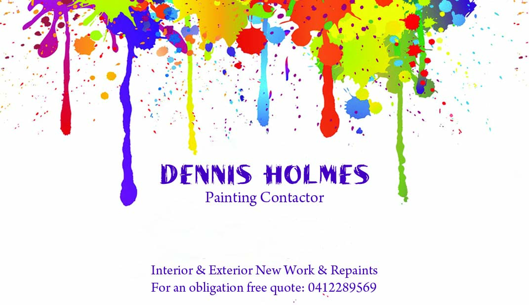 Business Card Design by TS Designs for dbholmes@optusnet.com.au | Design #1536613