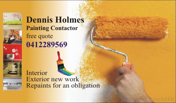 Business Card Design by Designplus for dbholmes@optusnet.com.au | Design #1535718
