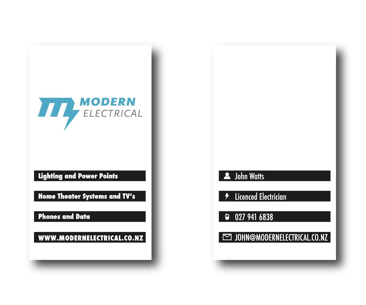 Visitenkarten-Design von Miguel Pamplona für Modern Industries Limited | Design #1537222
