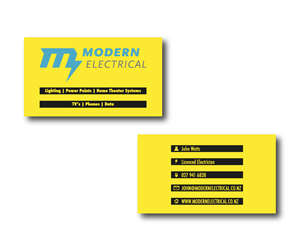 Business Card Design by Miguel Pamplona for Modern Industries Limited | Design: #1537224