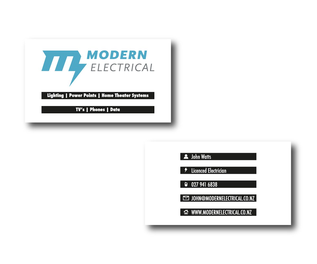 Visitenkarten-Design von Miguel Pamplona für Modern Industries Limited | Design #1537226