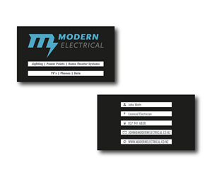 Business Card Design by Miguel Pamplona for Modern Industries Limited | Design: #1537228