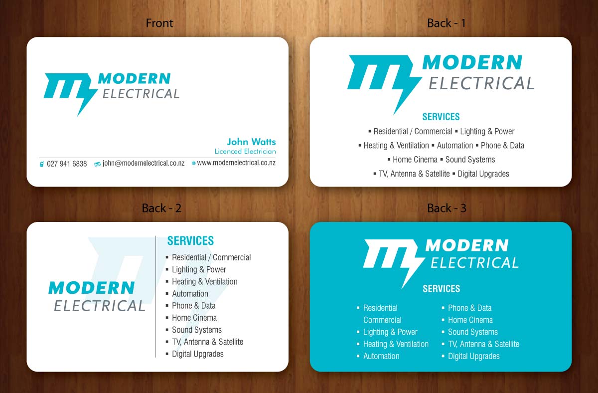 Business Card Design by Sbss for Modern Industries Limited | Design #1535845