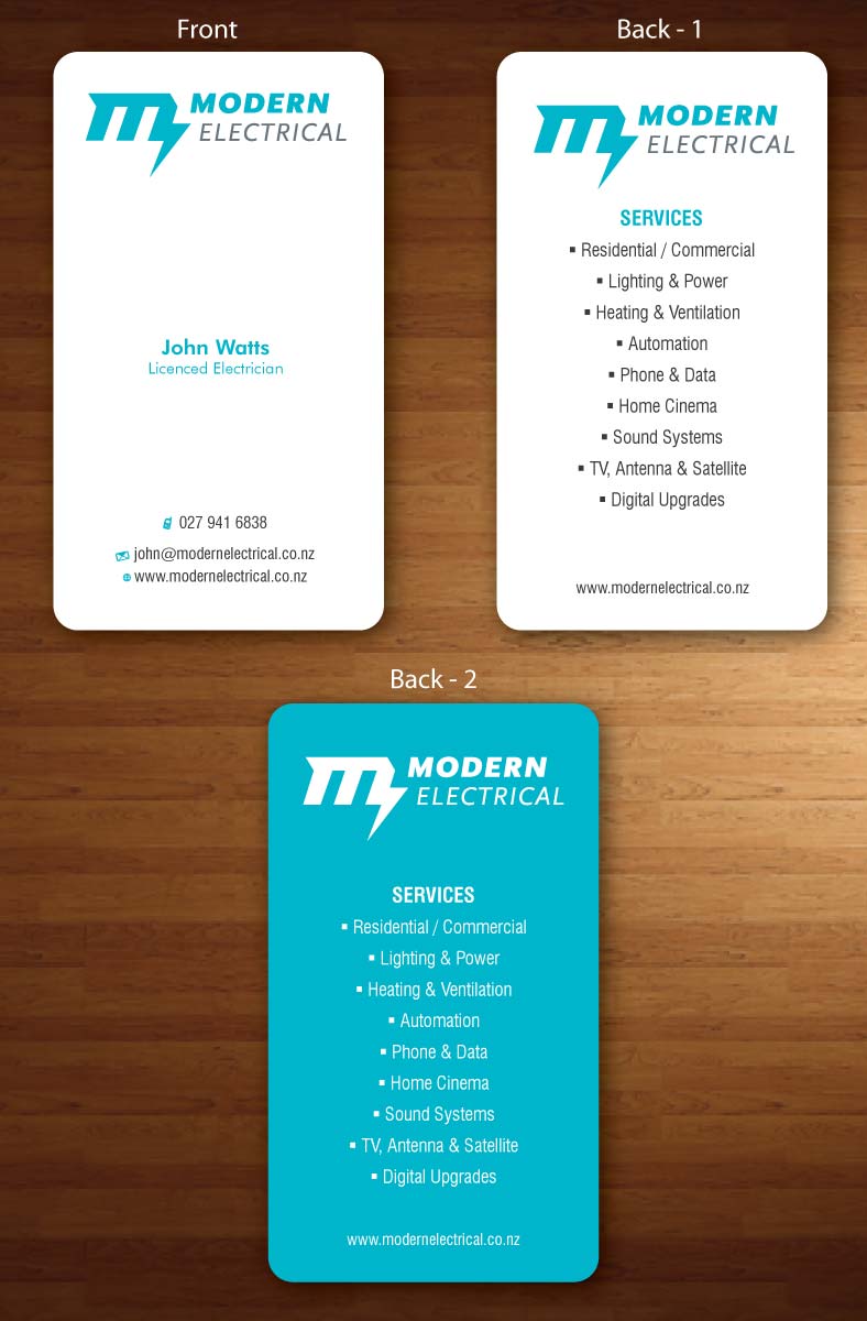 Business Card Design by Sbss for Modern Industries Limited | Design #1535848
