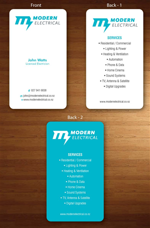 Business Card Design by Sbss for Modern Industries Limited | Design: #1535848