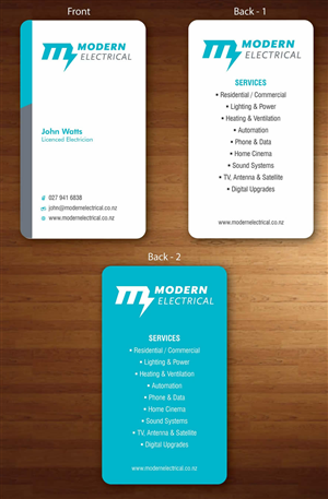 Business Card Design by Sbss for Modern Industries Limited | Design: #1535855