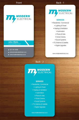 Business Card Design by Sbss for Modern Industries Limited | Design: #1535857