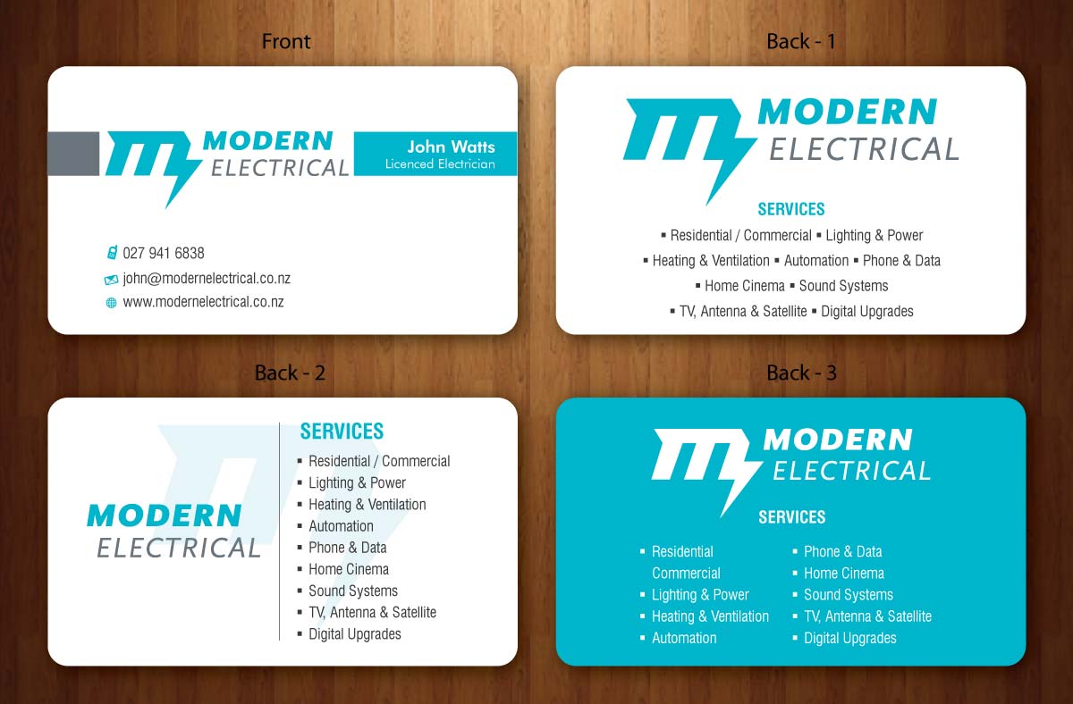 Business Card Design by Sbss for Modern Industries Limited | Design #1535858