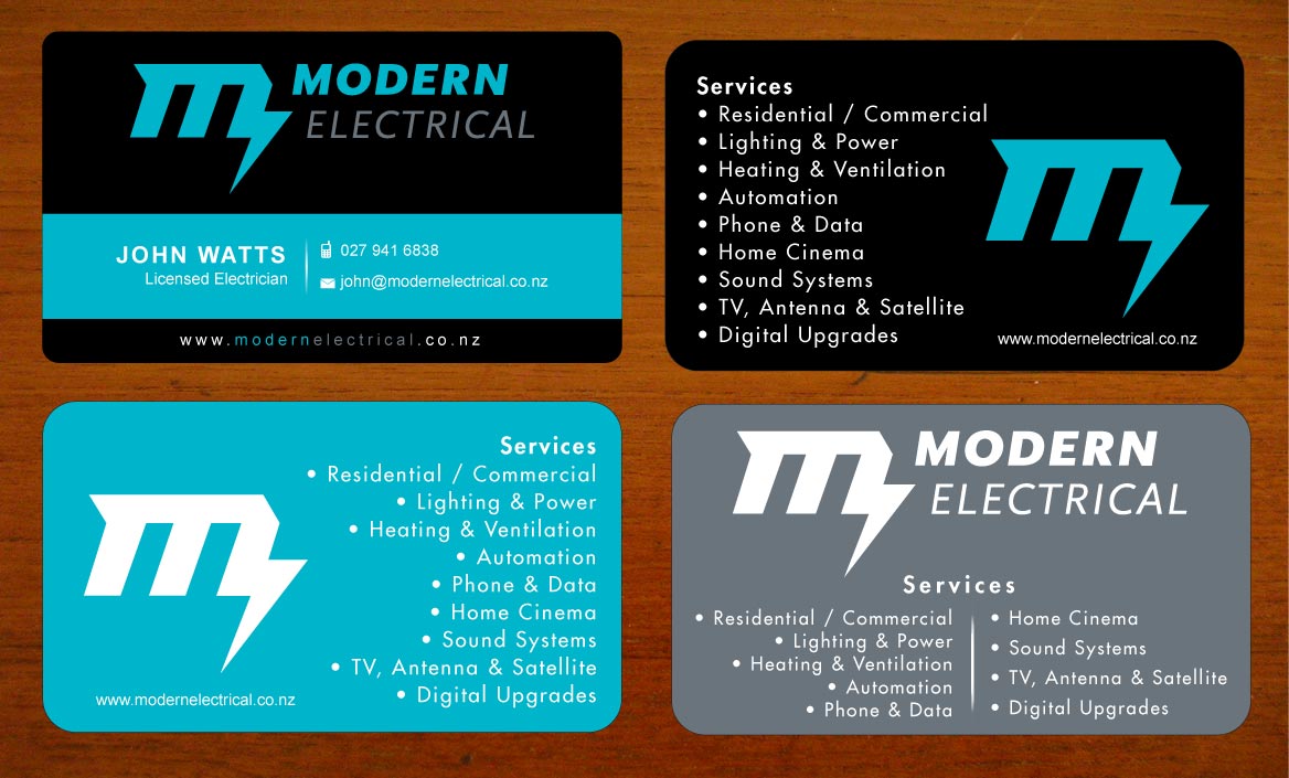Business Card Design by Sbss for Modern Industries Limited | Design #1536516