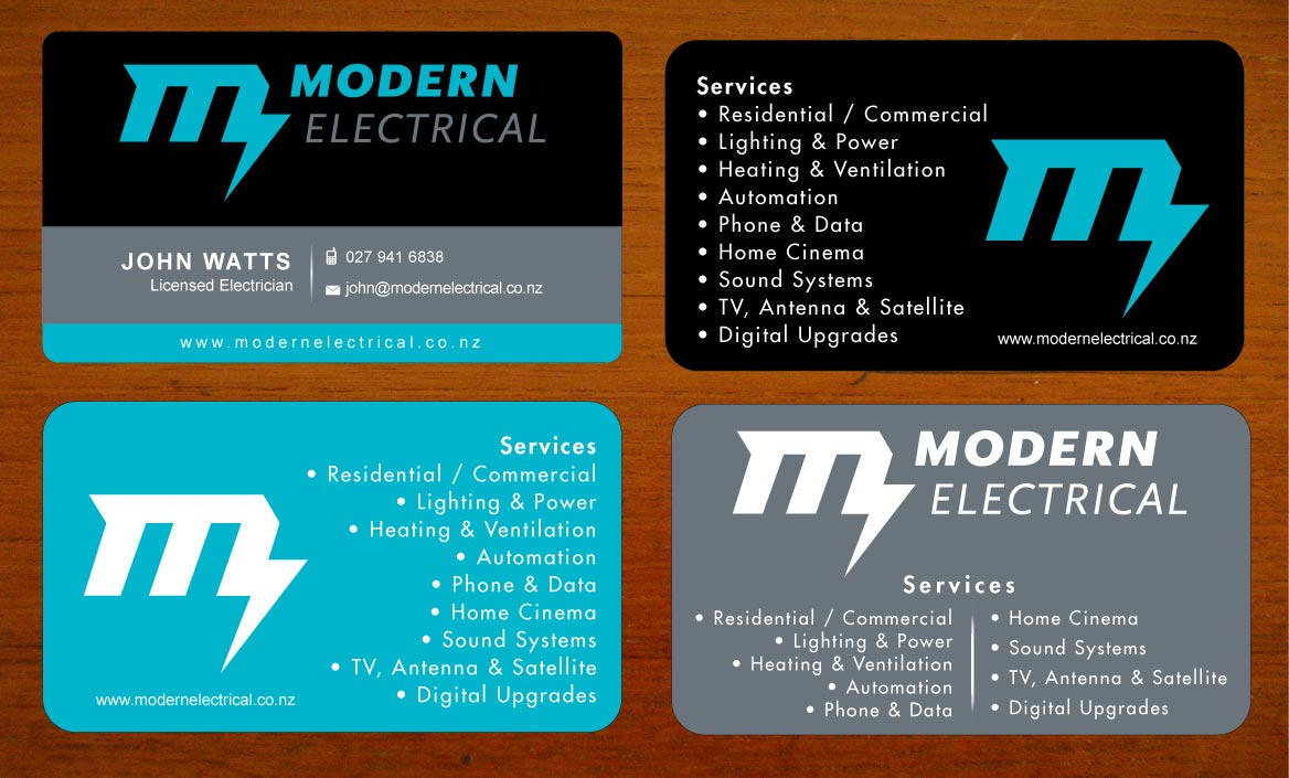 Business Card Design by Sbss for Modern Industries Limited | Design #1536518