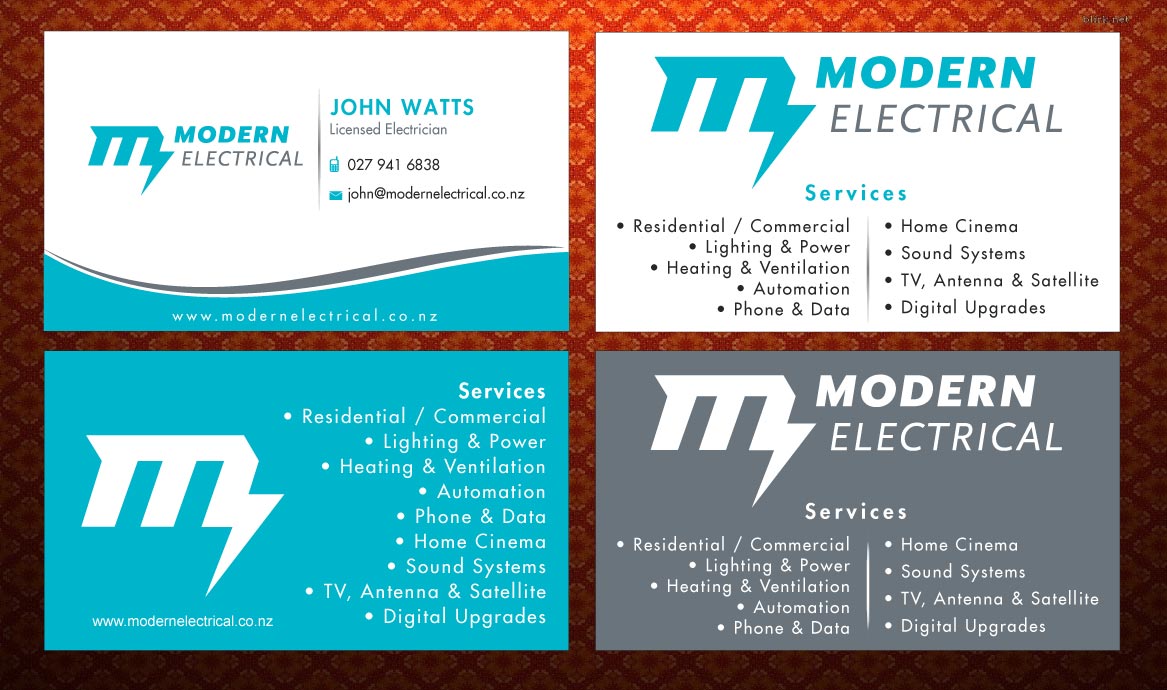 Business Card Design by Sbss for Modern Industries Limited | Design #1536550