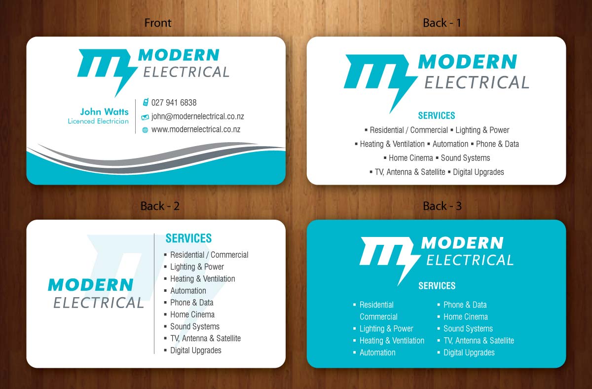 Business Card Design by Sbss for Modern Industries Limited | Design #1536876