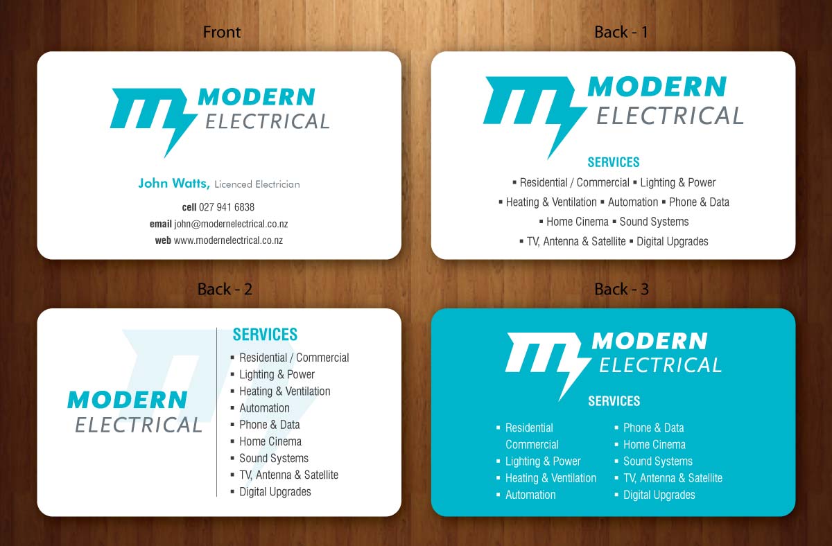 Business Card Design by Sbss for Modern Industries Limited | Design #1536881