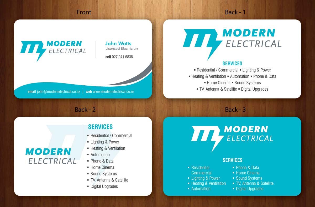 Business Card Design by Sbss for Modern Industries Limited | Design #1536887