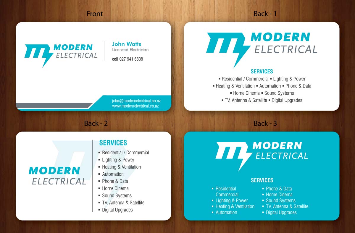Business Card Design by Sbss for Modern Industries Limited | Design #1536890