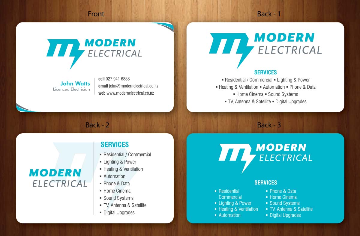 Business Card Design by Sbss for Modern Industries Limited | Design #1536891