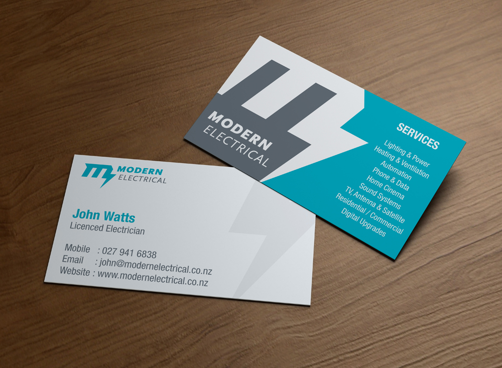 Visitenkarten-Design von MPStudio für Modern Industries Limited | Design #1540650