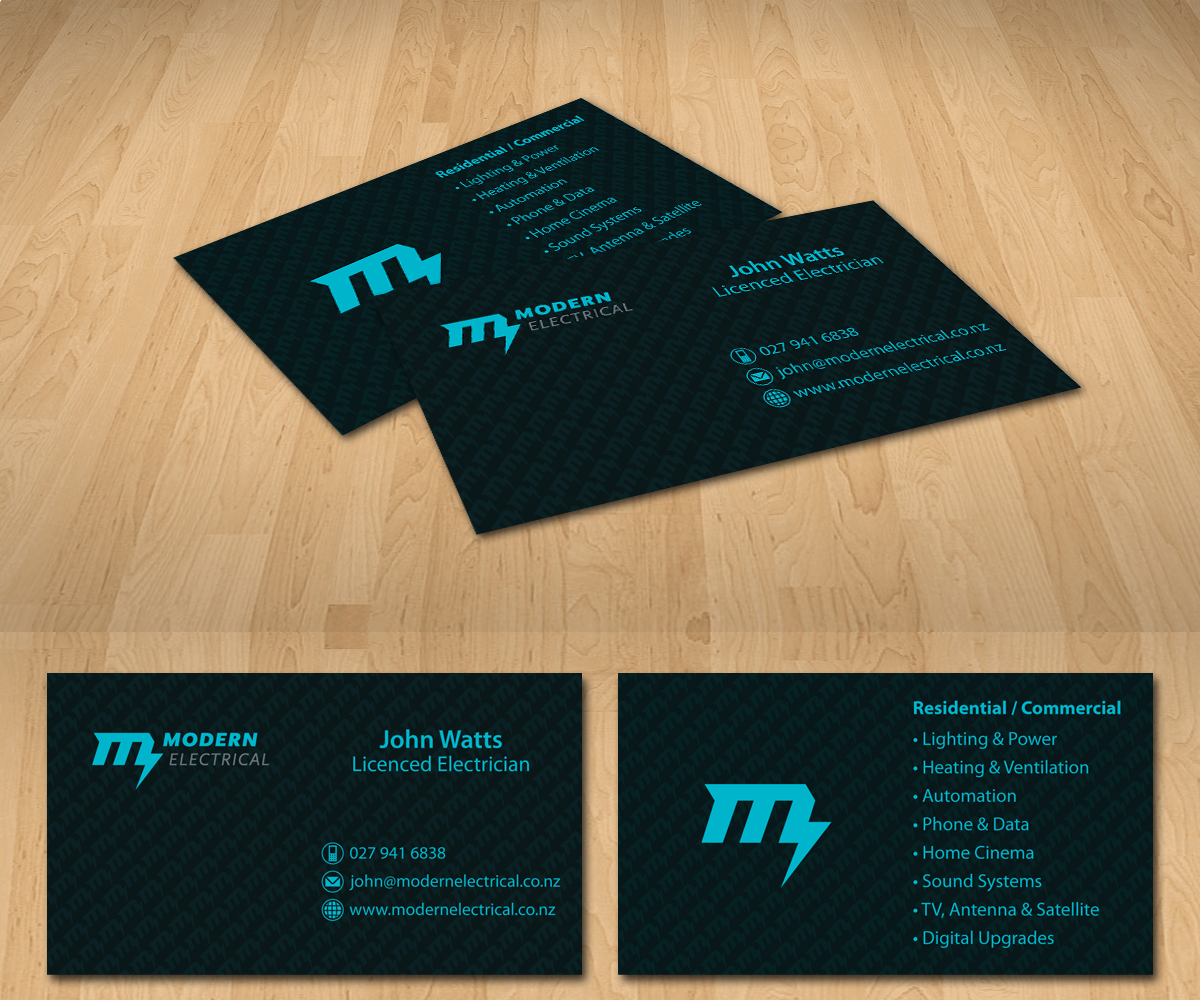 Visitenkarten-Design von Radu Borzea für Modern Industries Limited | Design #1547912
