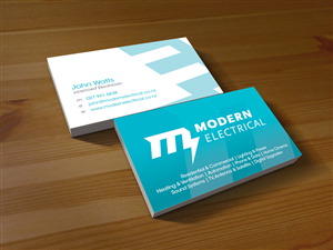 Business Card Design by John Mares for Modern Industries Limited | Design #1537927