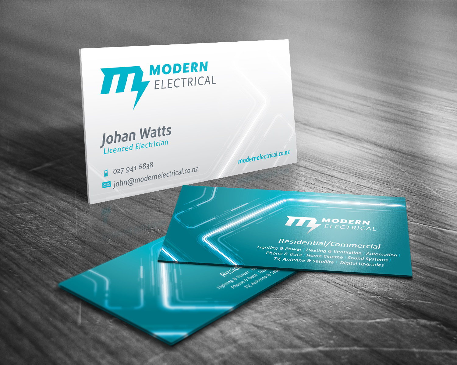 Visitenkarten-Design von Cyanide Designz für Modern Industries Limited | Design #1536155