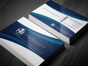 Visitenkarten-Design von zule für Hammerschmidt Law Corporation | Design: #5667026