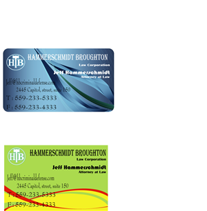 Visitenkarten-Design von RIFAT HASAN für Hammerschmidt Law Corporation | Design #5586856