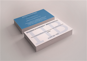 Business Card Design by Mikhail Shishov for Hammerschmidt Law Corporation | Design: #5613910