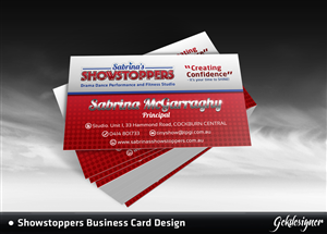 Business Card Design by gekgrfx for Sabrina's Showstoppers | Design: #1538733