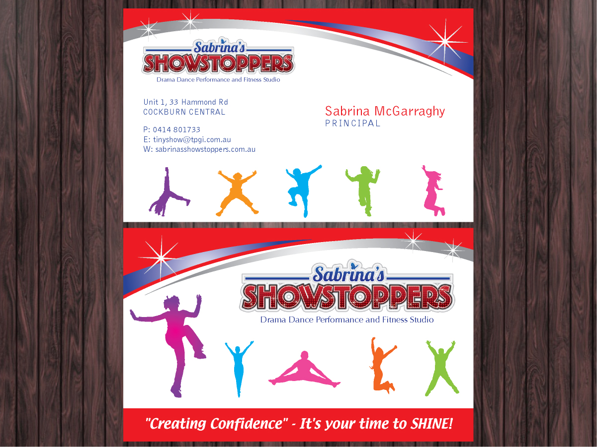Diseño de Tarjeta de Presentación por Arnett para Sabrina's Showstoppers | Diseño #1550468