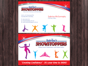 Business Card Design by Arnett for Sabrina's Showstoppers | Design: #1550468