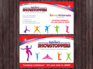 Business Card Design by Arnett for Sabrina's Showstoppers | Design: #1553203