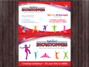 Business Card Design by Arnett for Sabrina's Showstoppers | Design: #1554039