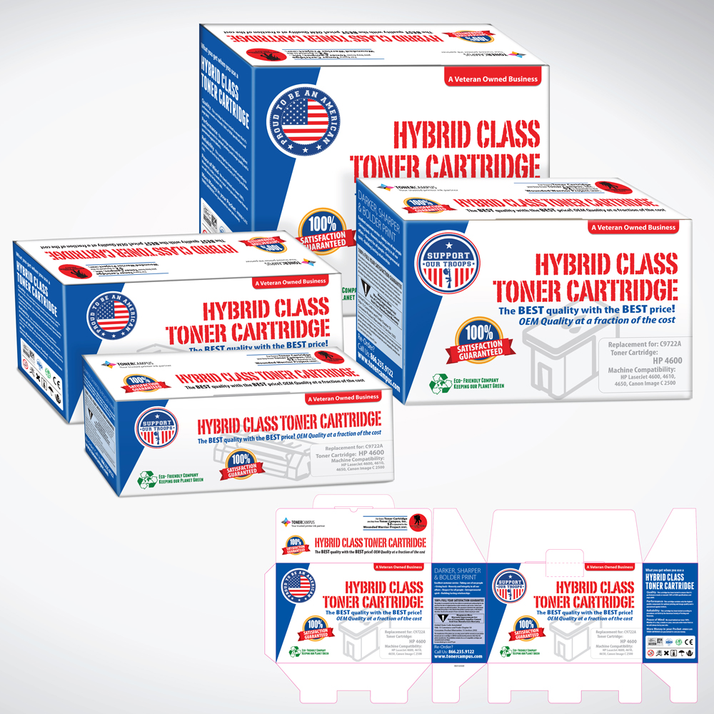 Verpackungs-Design von tuan1968 für Toner Campus, Inc. | Design #5691584